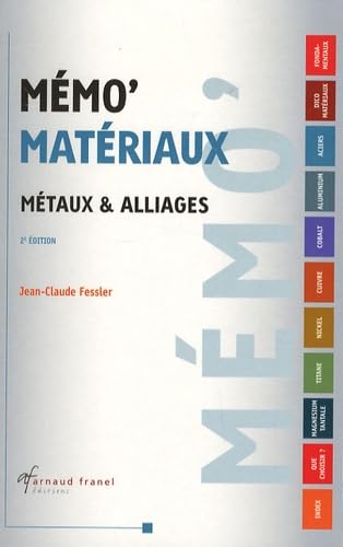 Mémo matériaux: Métaux et alliages