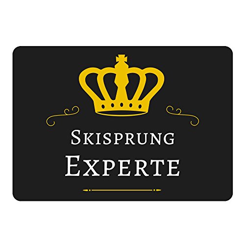 Preisvergleich Produktbild Mousepad Skisprung Experte schwarz