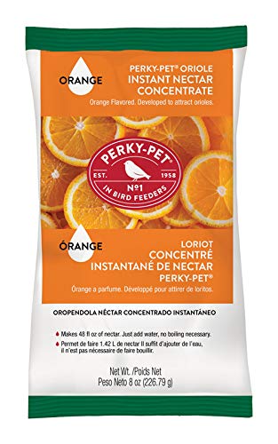 Néctar para Oríolos Woodstream com Sacarose e Sabor de Laranja 240 mL