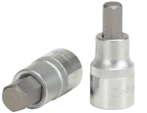 KS Tools 911.1306 1/2" Bit con adaptador de impacto hexagonal 6 x 55mm