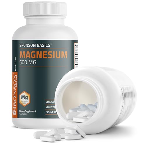 Bronson Magnesium 500 mg Oxide Tablets