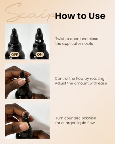 Sahha Hair Growth Oil with Rosemary, Mint & Retinol, 4 fl oz — view 7