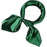Vielfältige Einsatzmöglichkeiten: Der Satinschal kann vielseitig als Kopftuch verwendet werden, Stirnband, Halstuch, Armband, Taillenband, Haarwickelschal, Kopfschmuck, Hijab, Schatten der Sonne, Wind verhindern, Staub, als schönes Handtaschen-Accessoire und Geschenkverpackung