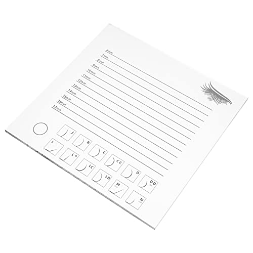 Eyelash Display Board False Eyelash Display Tray Grafting Eyelash Tray Eyelash Grafting Supply Beauty Salon Supply Eyelash Extension Tool Lash Storage Board False Eyelashes Holder