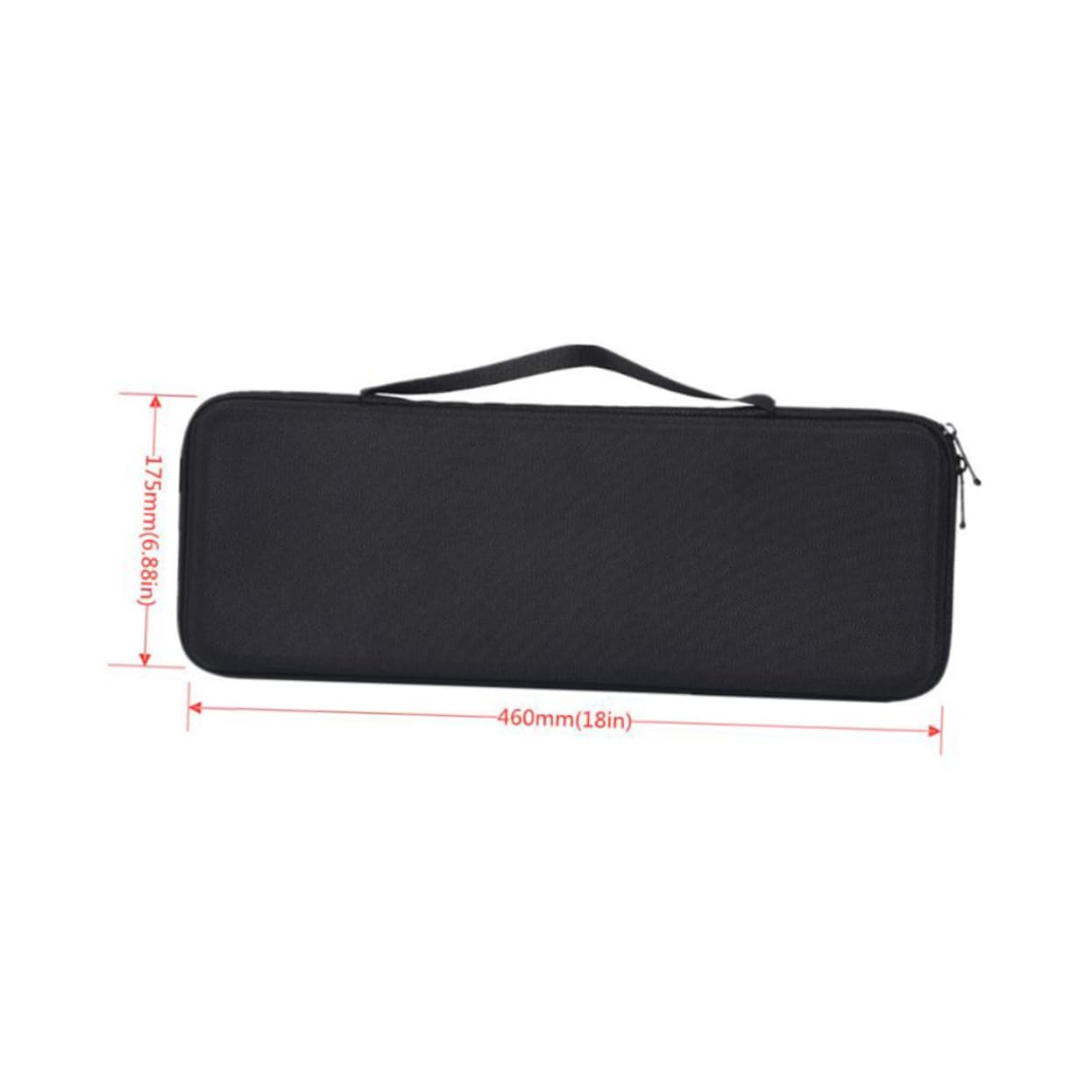 KOMBIUDA Funda Protectora para Teclado de Plástico Estuche Almacenaje Resistente y Prueba de Agua Compatible con Teclado Craft Advanced Diseño con Protección Antigolpes y Anticaídas