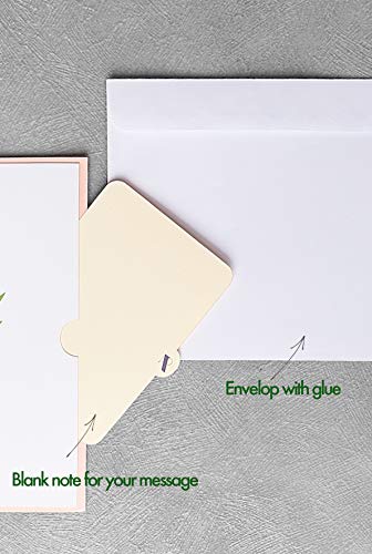 Image of Rykamia Turtle Pop Up Card, Blank Turtle Card With Envelop, Turtle Birthday Card, Get Better Soon Card, Sea Turtle Gifts For Women, Men, Card For Granddaughter, Grandson, Thank You Card Turtle