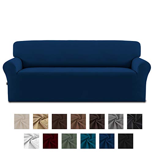 Easy-Going Fleece Stretch Sofa Slipcover – Spandex Anti-Slip Soft Couch Sofa Cover, Washable