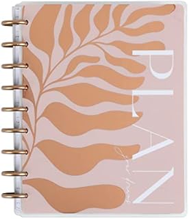 Happy Planner 2023 Daily Diary and Calendar, 18-Month Daily, Weekly, Monthly July 2023Dec. 2024 Planner Diary, Colour-Block Layout, Spread Some Happy Theme, Classic Size, 17.78 x 23.50 cm