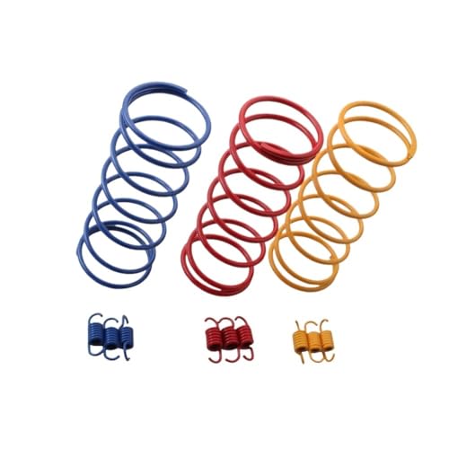 Resorte de embrague 1000 RPM evita tirones en scooter BT125T y GY6 150