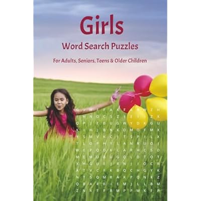 Girl's Word Search Puzzles