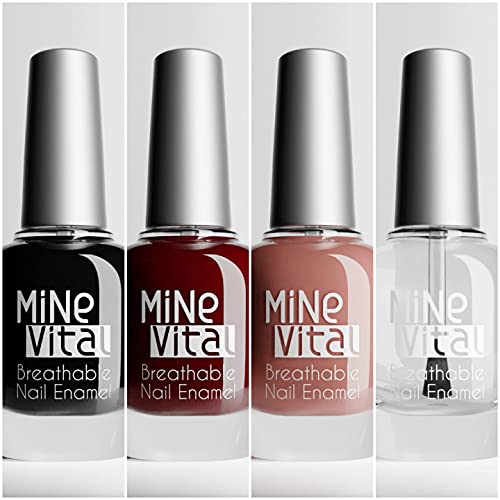 Halal Nail Polish Set of 4 (Coal Feather Dream Pudriel)