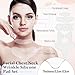 Maitys 32 Pcs 32 Pcs Reusable Silicone Face Mask & Anti-wrinkle Patch Set, Face Mask Cover Holder with Neck Chest Forehead Eye Mouth Wrinkle Patches, Smoothing Overnight for Women (Clear,Pink)