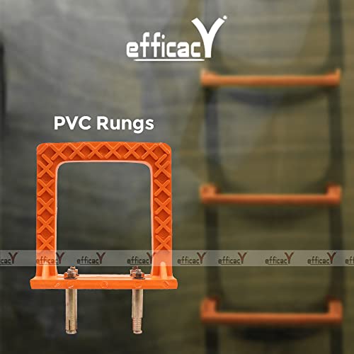 Image of Efficacy PVC Rungs Water Tank Step Slump Step PVC Foot Step MS Rod 12 mm Length 165 mm Width 170 mm Thickness 25 mm for Construction Sites,UG Sump Tank, Swimming Pools 1 Nos