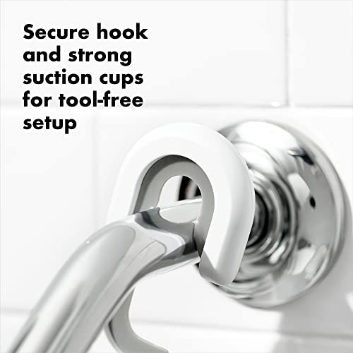 Oxo Good Grips Aluminum Hose Shower Caddy - Silver #TOP5