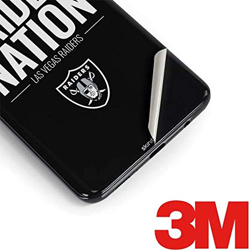 Skinit Decal Phone Skin Compatible with Samsung Galaxy S9 Plus - Officially Licensed NFL Las Vegas Raiders Team Motto Design