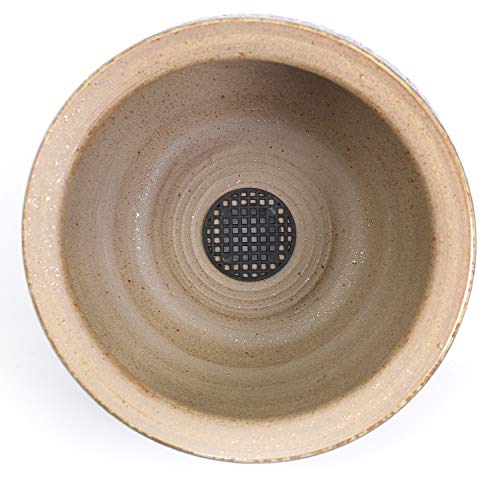Color Glazed Vintage Round Ceramic Succulent Plant Pot With Drainage Hole And Tray, Succulent Holder, Bonsai, Flower Vase, Garden Decorative, Cactus Plants Stand, Artificial Topiary Potted Container #TOP4