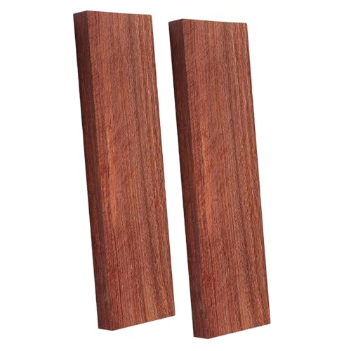 CarpNettore Redwood Lumber DIY Material Lumber,Fades Resistant,DIY Smooth Surface Wood Carving Musical Musical Instrument Redwood Blank, 2 pc