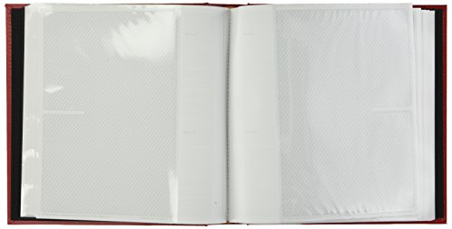 Pioneer Photo Albums 200-Pocket Sewn Leatherette Frame Cover Photo Album, 4 by 6-Inch, Red - Image 4