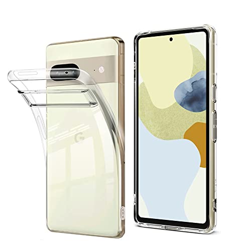 for Google Pixel 7 用のケース Google Pixel 7 用のカバー クリア ソフト シリコンケース 薄型 柔らかい手触 落下防止 TPU材质 for Google Pixel 7 用の全面保護カバー