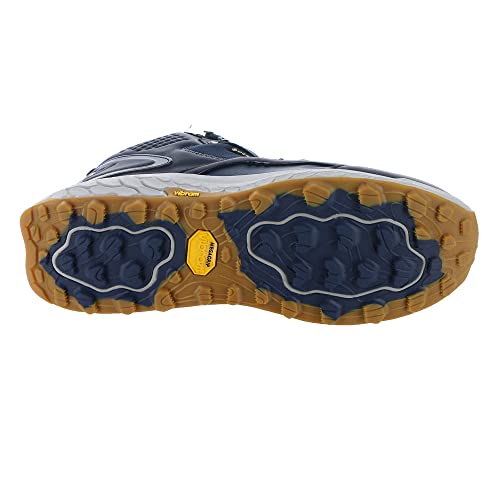 New Balance Men's Fresh Foam X Hierro V1 Mid-Cut Trail Running Shoe, Natural Indigo/Eclipse/Jade, 8.5 Medium US