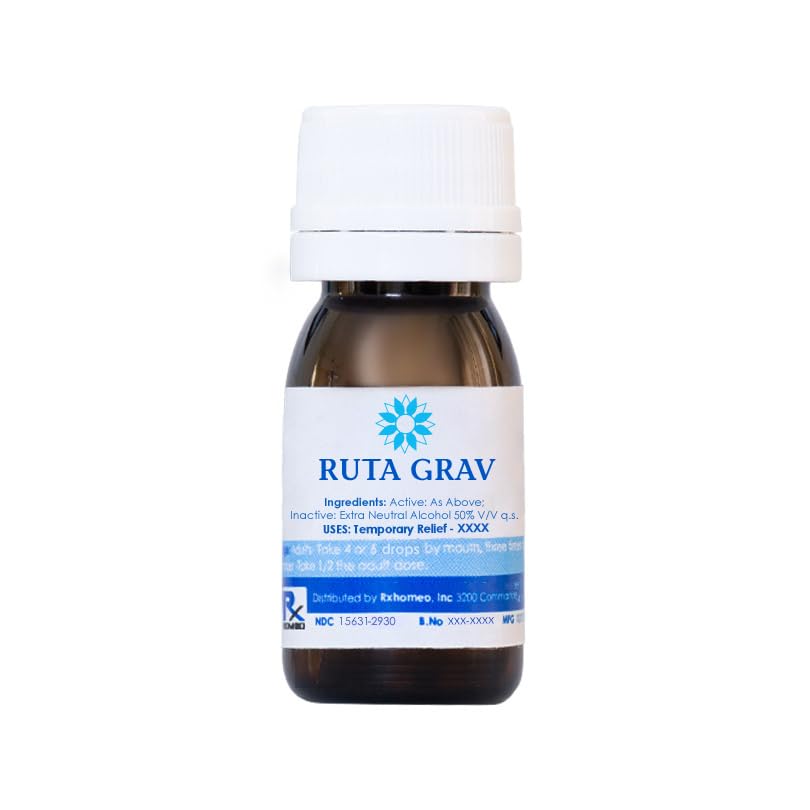 Ruta GRAVEOLENS 30C - 10 ml Oral Drops - Homeopathic Remedy