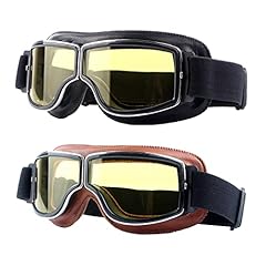 Black+brown Frame/Yellow Lens