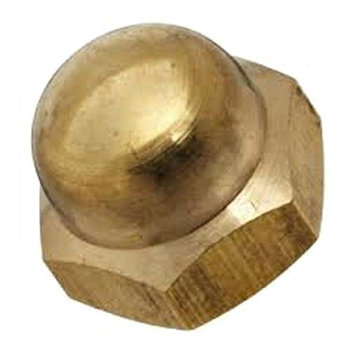 Brass Acorn Nut Grade 8 Right Hand Threads 3 4 10 Threads Amazon Com Industrial Scientific
