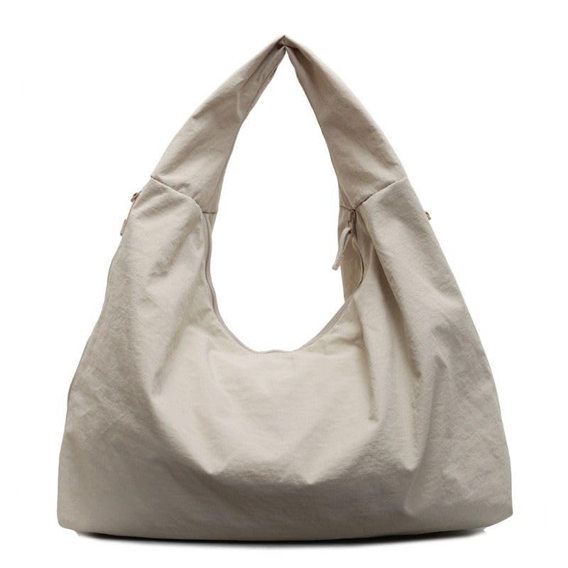 Bolso para mujer tote slouchy casual de lona y pana miniatura 1