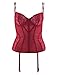 Produktbild Aubade Damen La Belle Etoile Guepiere Bustier, Türkischrot, 80E