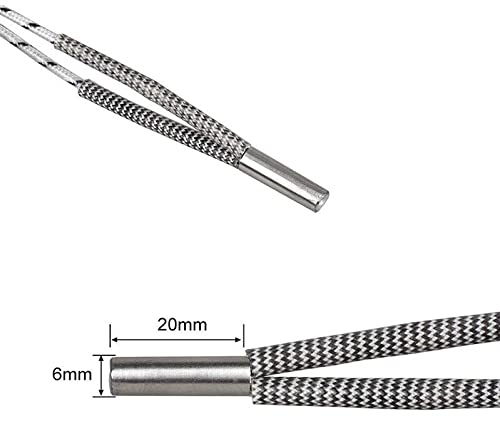 review INGATO 3 Set Cartridge Heater Tube 24V 50W & Temp Sensor NTC 100K for Ender 3 Ender 3 Pro Extruder 3D Printer