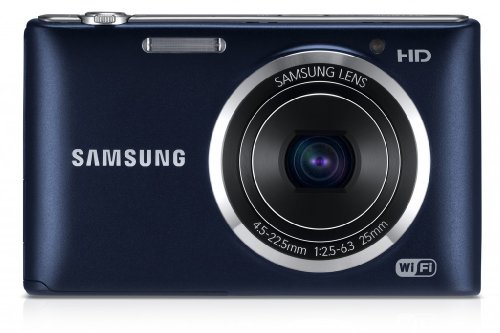 Bild zu Samsung ST150F Smart-Digitalkamera (16,2 Megapixel, 5-fach opt. Zoom, 7,6 cm (3 Zoll) LCD-Display, bildstabilisiert, WiFi) schwarz