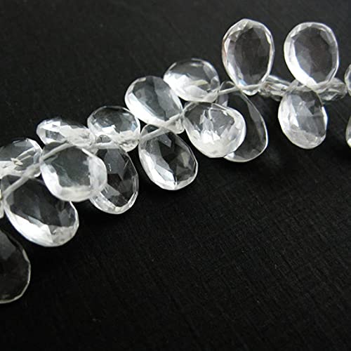 Perles en cristal LKBEADS briolettes 10mm pour réparer et sublimer vos colliers usés