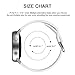 RIOROO Compatible for Samsung Galaxy Watch Active Bands/Active2 Bands 40mm/42mm/44mm,Women Men Soft Slim Silicone Wristband Compatible for Samsung Galaxy Watch Gear S2 Classic/Gear Sport Smart Watch