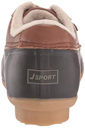 JSport by Jambu Men's Bryson Weather Ready Rain Boot, Brown/Whiskey, 10 M US