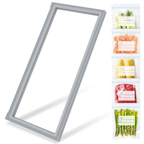UPGRADED DA97-13015E Refrigerator Door Gasket Replacement Compatible with Samsung Refrigerator Parts Door Seal, Replaces RF28HDEDPWW RF28HFEDBSR RF28HDEDBSR RF23HCEDTSR Fresh Food Door Gasket by POOLKEY - Used condition - US$40.22