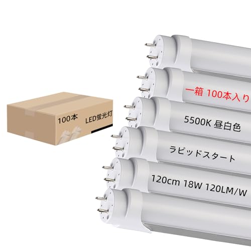 SINO LEDu 40w`  sbhX^[g pFLR40 40^ u led d18W 120cmǌu Px120LM/W ߓd ȃGl  F5500k-6000k HƖ Hsv (100{)