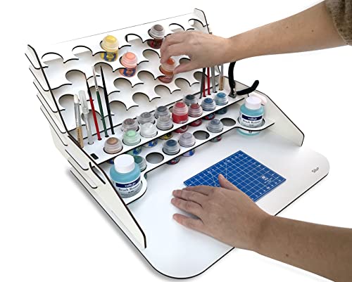 Paint Station piccola. Tavolo da lavoro, supporto