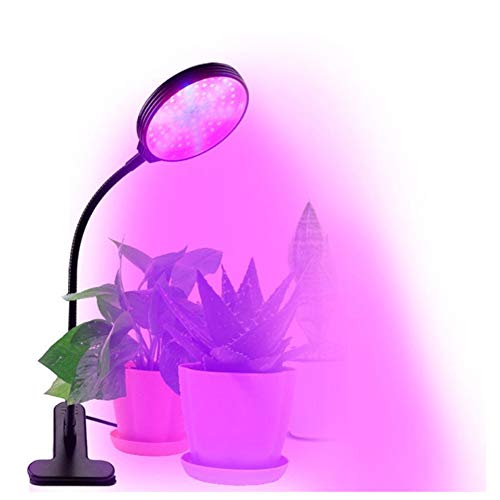 MD Lighting LED Grow Light for Indoor Plants, 15W Growing Lamp, 5 Dimmable