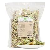 Lindenblüten Lindentee getrocknet – Lindenblütentee lose ideal für Kräutertee Mischungen, aromatische Teezubereitung -Linden Tee 100% natürliche Lindenblüten ganz von Green Essence (250 Gramm)