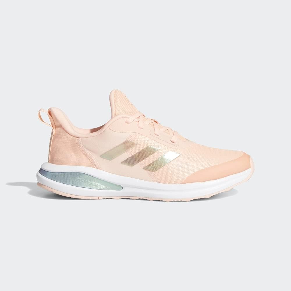 adidas Fortarun Running Shoe, Haze Coral/White/Grey, 7 US Unisex Little Kid