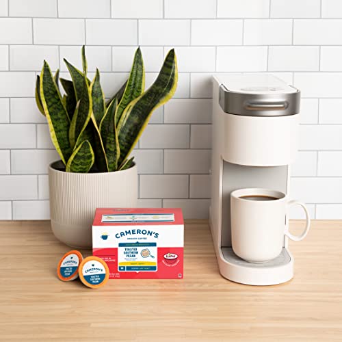 Cameron's Coffee Single Serve Pods, Flavored, Toasted Southern Pecan, 12 Count (Pack Of 6) #TOP4