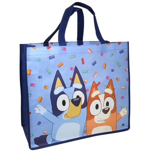 Bluey Large Eco Friendly Non Woven Tote bag with Hangtag