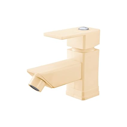 Prayag Quadra Single Lever Basin Mixer Tap for Wash Basin Connection (Pack of 1)