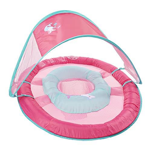 Swimways Baby Spring Float Sun Canopy - Pink Mermaid Unicorn #TOP3
