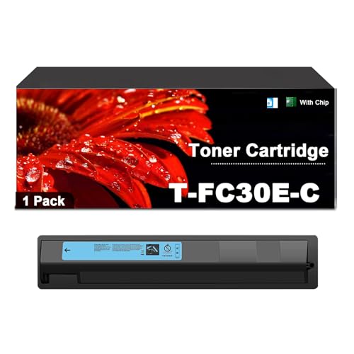 Toner T-FC30E cyan pour équiper les imprimantes Toshiba E-Studio en bureau