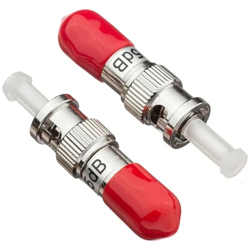 VJSUWI Glasfaser-Abschwächer ST UPC 0dB-30dB 10 Stück