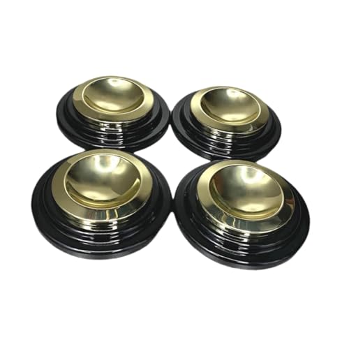 KiBcsLic 4 Ruedas de Piano Multiusos, Antirruido Y Antideslizantes para Suelos de Madera.
