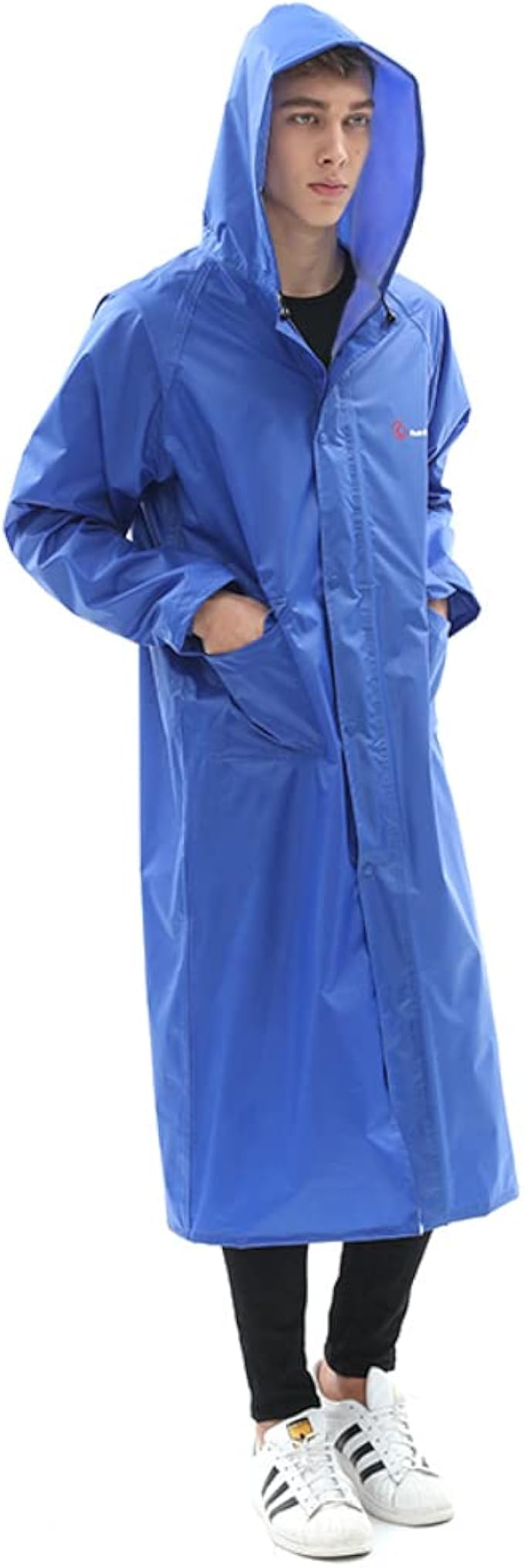 YUHANG Mens Womens Long Raincoat 