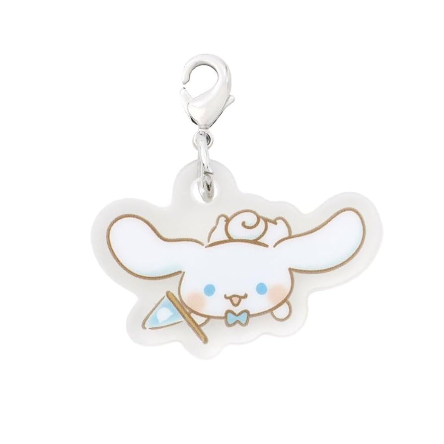 【希少品:レトロ】シナモロール Sanrio チャーム 6体セット シナモロール ドールセット 6体 ままごと ギフト 収納ケース付き