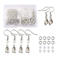 PandaHall Kit de fabrication de boucles d'oreilles avec 80